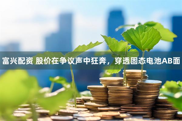 富兴配资 股价在争议声中狂奔，穿透固态电池AB面