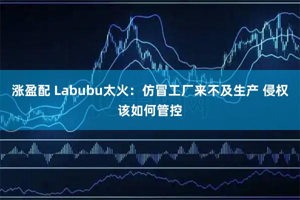 涨盈配 Labubu太火：仿冒工厂来不及生产 侵权该如何管控
